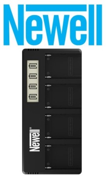 Четырехканальное зарядное устройство Newell для Sony NP-F970