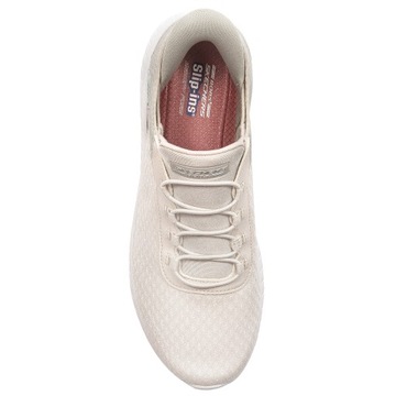 Skechers Sneakersy Slip-Ins Vegan wsuwane Off White białe 117504/OFWT r.37