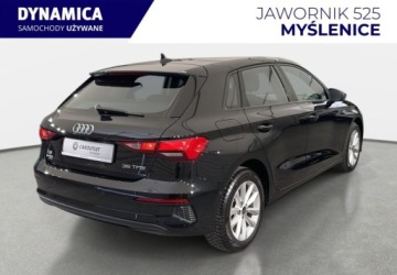 Audi A3 8Y Sportback 1.5 35 TFSI 150KM 2023 Audi A3 Sportback VAT 23 35TFSI mHEV 150KM S-tronic 2023 r., salon PL, gwa, zdjęcie 7