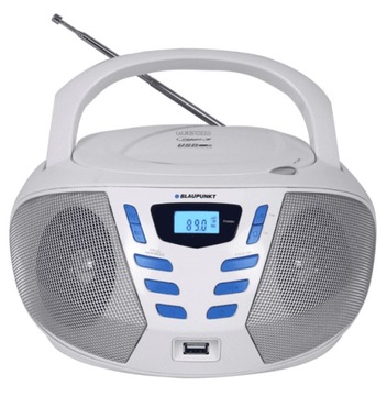 RADIOODTWARZACZ PRZENOŚNY RADIO BOOMBOX BLAUPUNKT BB7WH FM CD USB MP3