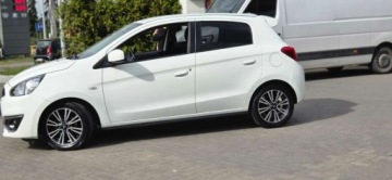 Mitsubishi Space Star Hatchback 5d Facelifting 1.2 80KM 2018 Mitsubishi Space Star 1.2 Benzyna 80KM Klima PdC Import Raty Oplaty, zdjęcie 6