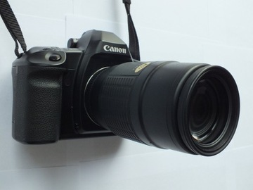 Canon EOS 3 + Canon Zoom Lens EF 100-200 мм 1:4,5 А – красиво, функционально