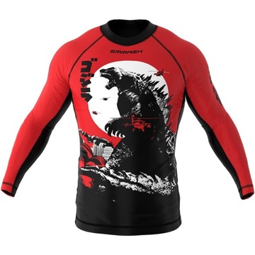 RASHGUARD MĘSKI Z DŁUGIM RĘKAWEM SMMASH ZILLA ZIL
