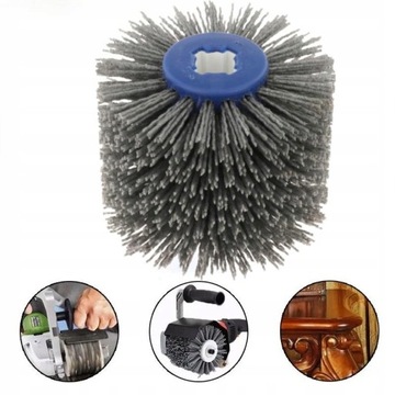 НЕЙЛОНОВАЯ ЩЕТКА С ЛЕЗВИЕМ 120X100 ДЕРЕВЯННАЯ ГРЕБЕНКА ВАЛИКОВЫЙ ШЛИФОВАЛЬНЫЙ ДИСК