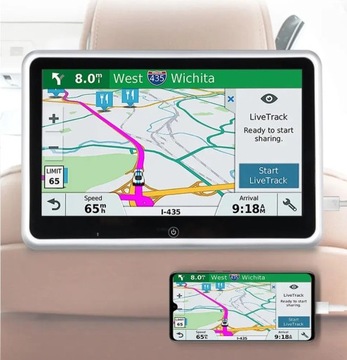 ЭКРАН МОНИТОРА 10,1-дюймовый ПОДГОЛОВНИК MP5 FM USB BLUETOOTH ЗЕРКАЛО СОЕДИНЕНИЕ