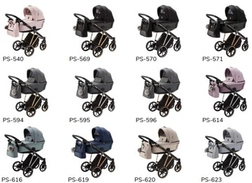 ADAMEX BELISSA SPECIAL EDITION wózek 2w1 PS-620