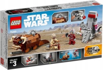 LEGO STAR WARS 75265 T-16 Skyhopper vs Bantha