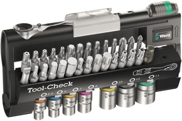 Wera 05200995001 zestaw bitów, Tool-Check Automotive 1, metryczny