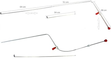 Profesjonalny Zestaw awaryjnego otwierania drzwi samochodu Otwieranie Auta