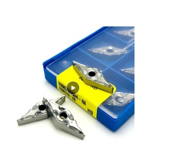 Płytki wieloostrzowe VNMG 160408 aluminium KORLOY
