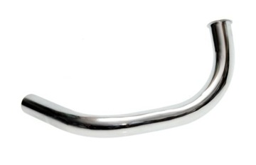 Колено глушителя Simson S51, хромированное.
