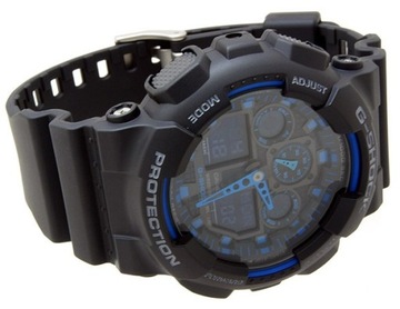 TWARDZIEL! ZEGAREK CASIO G-SHOCK GA-100-1A2ER SALON PL ORYGINAŁ + BOX