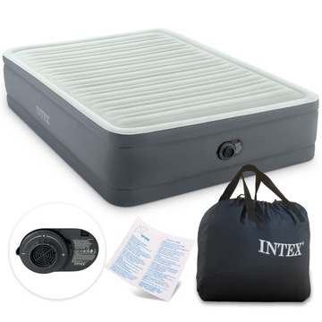 MATERAC DMUCHANY+POMPKA ŁÓŻKO INTEX 64906