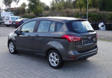 Ford B-MAX 1.0 EcoBoost 100KM 2015 Ford B-MAX 1.0 Benz. 100KM Serwis Bezwypadkowy Alu Oplacony Benzyna 100KM, zdjęcie 7