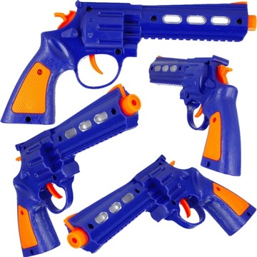 PISTOLET BROŃ NA BATERIE ŚWIATŁO DŹWIĘK