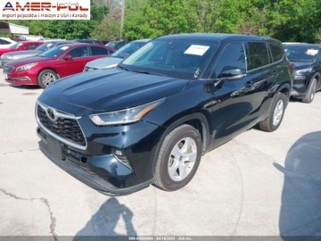 Toyota Highlander III 2021 Toyota Highlander 2021 Toyota Highlander L FWD 3.5 Benzyna 295KM