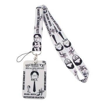 J2670 Creative Office Tv Show Lanyard For Car Keys IC ID Card Badge Holder