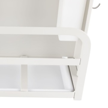 ŚCIENNY STOjak NA NOŻE DO PRZECHOWYWANIA NOŻY BIAŁY