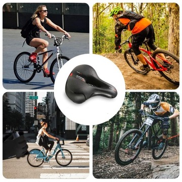 КОМФОРТНАЯ ПОДУШКА СИДЕНЬЯ ИЗ ВОДОНЕПРОНИЦАЕМОГО ПУ МАТЕРИАЛА ДЛЯ ЕЗДЫ НА ГОРНОМ ВЕЛОСИПЕДЕ