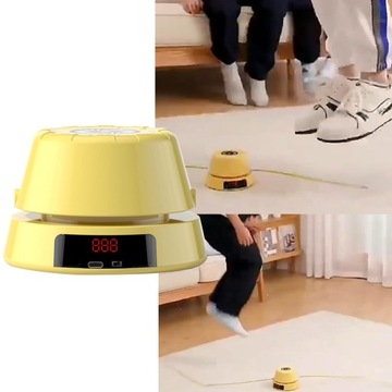 Машина для прыжков на скакалке для взрослых и детей, желтая