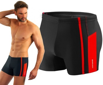 SESTO SENSO MEN SZYBKOSCHNĄCE SPODENKI ELASTYCZNE BOKSERKI KĄPIELOWE -3XL