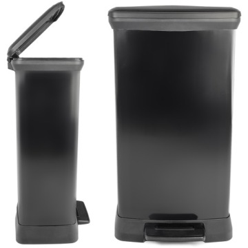 МЕТАЛЛИЧЕСКОЕ МУСОРНОЕ ВОРЗИНА CURVER С ПЕДАЛИ 50 Л