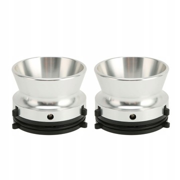 1 PARA ADAPTERÓW PIAST NAB POLEROWANE ALUMINIUM