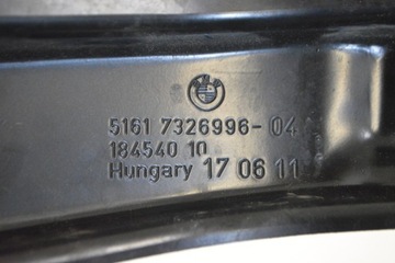 BMW 4 F36 420D 2017 RHD VÝZTUHA PŘEPÁŽKA PŘEPÁŽKOVÉ