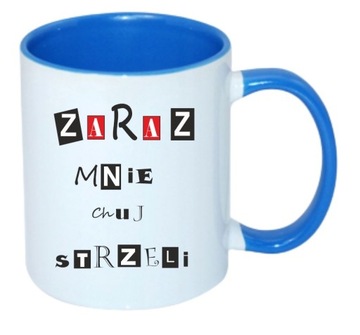 KUBEK ZARAZ MNIE CH*J STRZELI ŚMIESZNY PREZENT DO PRACY P203