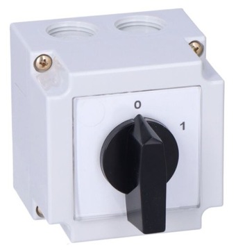 Łącznik krzywkowy 4G10-10-PK 3F 0-1 w obudowie 10A