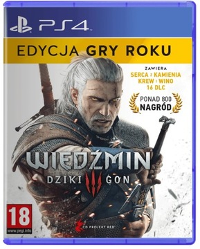 WIEDŹMIN 3: DZIKI GON EDYCJA GRY ROKU PS4/PS5