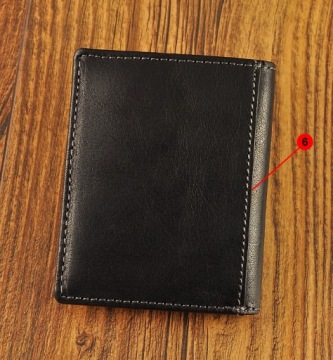 ПРЕМИУМ кожаный КАРТОЧКА для банкнот -PETERSON- №2