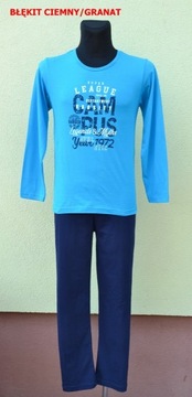 МУЖСКАЯ МОЛОДЕЖНАЯ ПИЖАМА С ДЛИННЫМ РУКАВОМ R 182 XL SUTEX