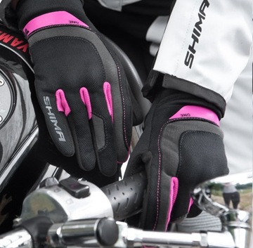 Женские мотоциклетные перчатки SHIMA ONE LADY PINK БЕСПЛАТНО