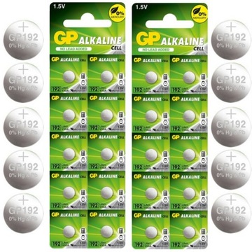 Baterie alkaliczne GP LR41 AG3 192 G3 x20