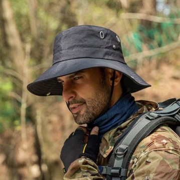 МУЖСКАЯ ЖЕНСКАЯ СОЛНЕЧНАЯ ШЛЯПА ВОДОНЕПРОНИЦАЕМАЯ ШЛЯПА ДЛЯ ВЫЖИВАНИЯ