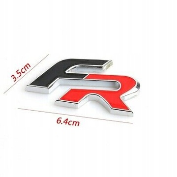 LOGO ZNAK ZNAKY SEAT FR BARVA VÍKO KUFRU