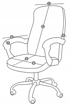ЧЕХОЛ ДЛЯ РАСПРЕДЕЛИТЕЛЬНОГО ОФИСНОГО КРЕСЛА, ЖАККАРДОВОЕ КРЕСЛО