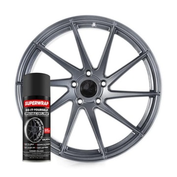 SUPERWRAP - Gun Metal - Folia w sprayu - Połysk
