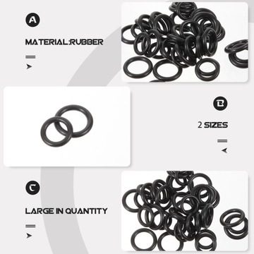 Zestaw o-ringów trzpienia myjka wysokociśnieniowa 80 szt