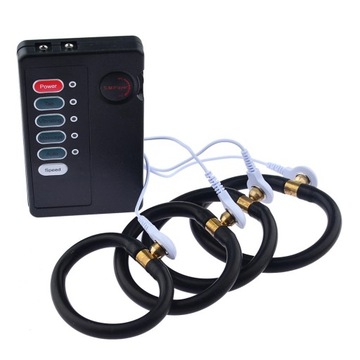 Electric Shock Vagina Anal Plug Urethral Catheter Penis Plug Ring Nipple