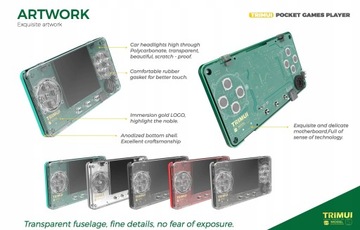 Портативная игровая консоль Trimui Model S Суперлегкая