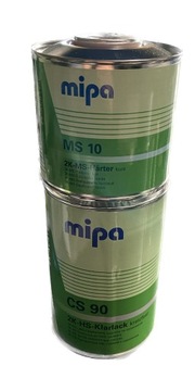 lakier bezbarwny CS90 Mipa 1l utwardzacz szybki
