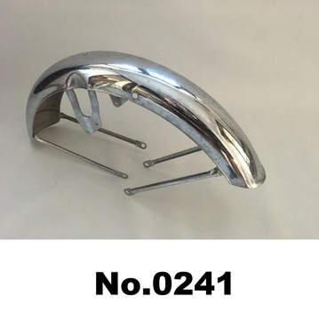Motocyklowy błotnik chrom 17