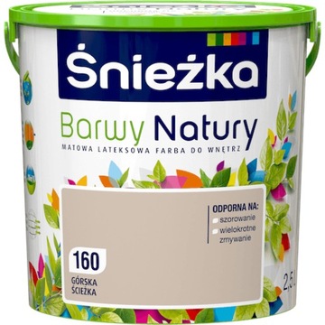 FARBA ŚNIEŻKA BARWY NATURY GÓRSKA ŚCIEŻKA 2,5L