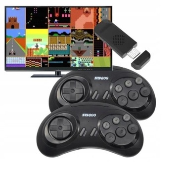 БЕСПРОВОДНАЯ РЕТРО-КОСОЛЬ HDMI 2 ПАНЛОДА 900+ ИГР
