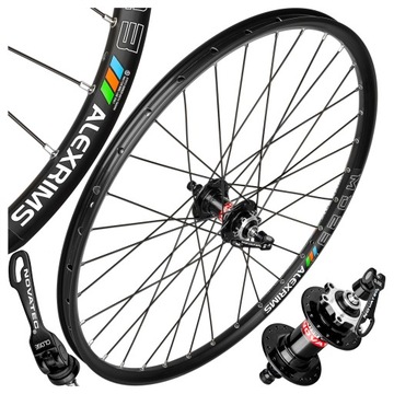 KOŁO ROWEROWE PRZÓD ALEXRIMS MD23 29'' 622x23 NOVATEC POD TARCZĘ TUBELESS