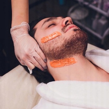 Zestaw do depilacji WOSK BARBER 500g Podgrzewacz