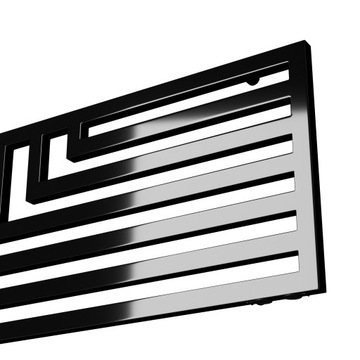 ЛАОС ГОРИЗОНТАЛЬНЫЙ РАДИАТОР-PDV 52x80 ГЛЯНЦЕВЫЙ ЧЕРНЫЙ