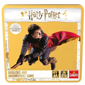 GRA HARRY POTTER BAZYLISZKI I MIOTŁY gra magiczna